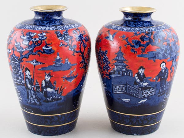 Vases Pair of c1920